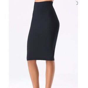 COPY - Bebe black midi skirt